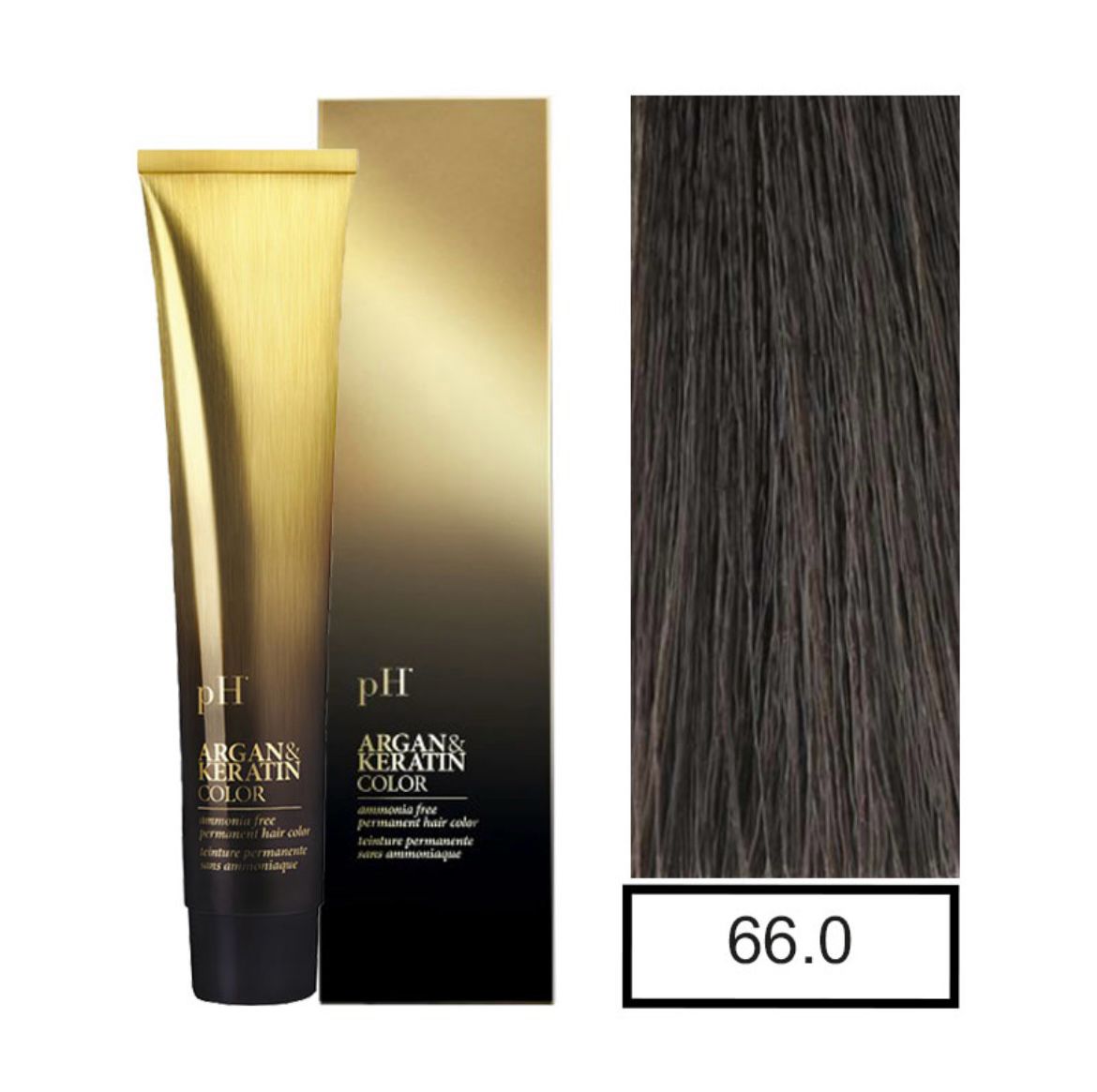 pH Argan&Keratin color 66.0 tinte sin amoníaco 100gr