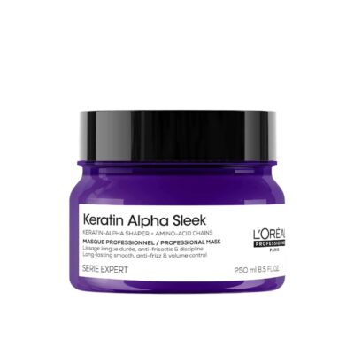 Mascarilla masaje Keratin Alpha Sleek Anti-frizz 250ml
