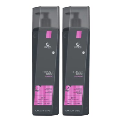 Honma Tokyo Botox H-brush platinum kit 1 y 2 1000ml c/u